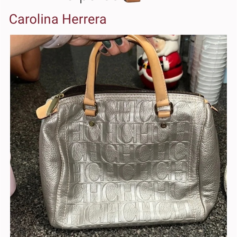 Authentic Carolina Herrera Bag Andy 7